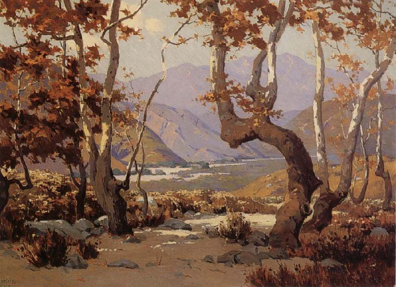 Elmer Wachtel Golder Autumn,Cajon Pass